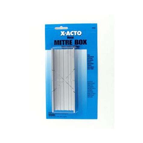 x-acto small metal mitre box|X.